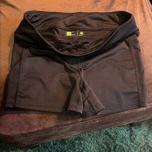 Xersion-Women's Black Athletic Shorts